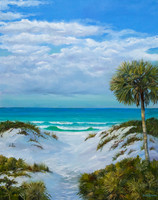 Dreams of Summer Dunes  24x30  oil on canvas