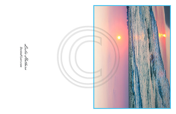 #33 Sunset Destin Florida Photograph Cards