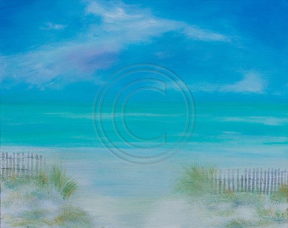 Misty Morning II 20x24 canvas gallery wrap, Prints and Cards